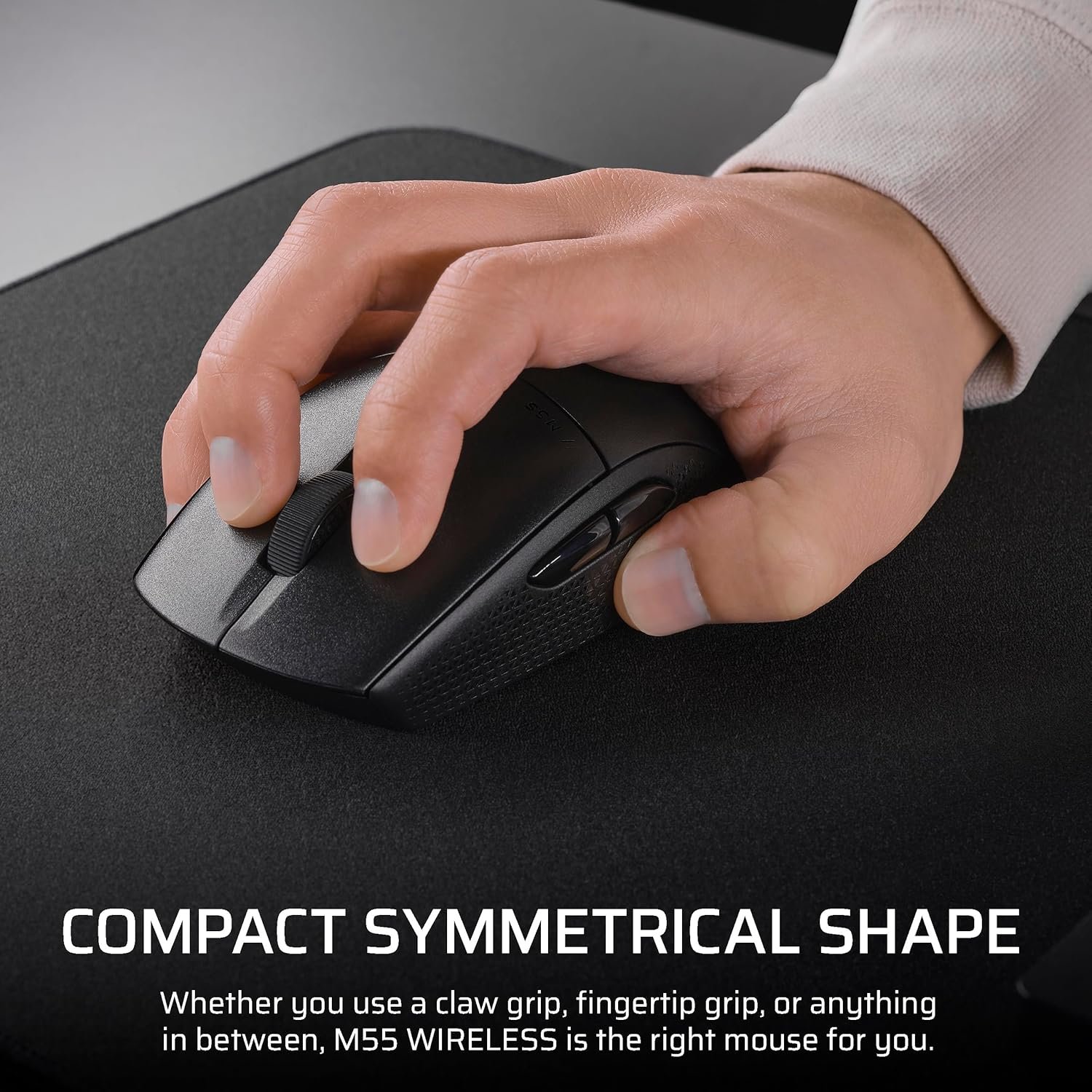 Corsair M55 Wireless Lightweight FPS Gaming Mouse 2 Corsair M55 Wireless Lightweight FPS - صورة 2