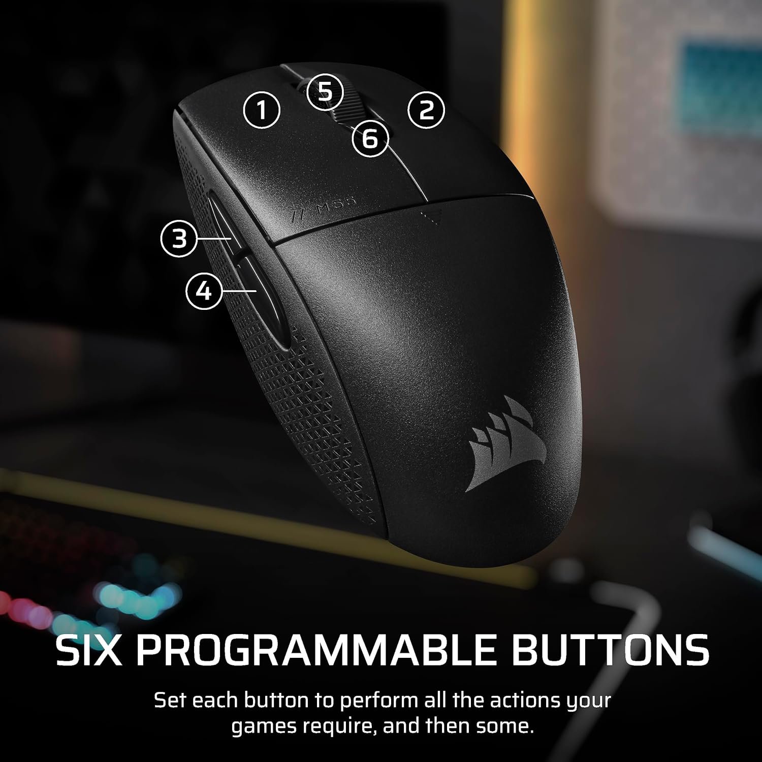 Corsair M55 Wireless Lightweight FPS Gaming Mouse 3 Corsair M55 Wireless Lightweight FPS - صورة 3