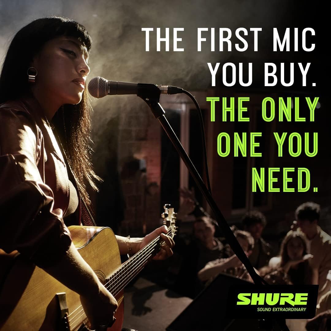 Shure SM58 Cardioid Dynamic Vocal Microphone 4 Shure SM58 Cardioid Dynamic Vocal Microphone 4