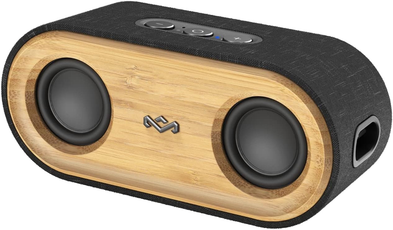 House of Marley Get Together 2 Mini Portable Bluetooth Speaker (20W, IP67)