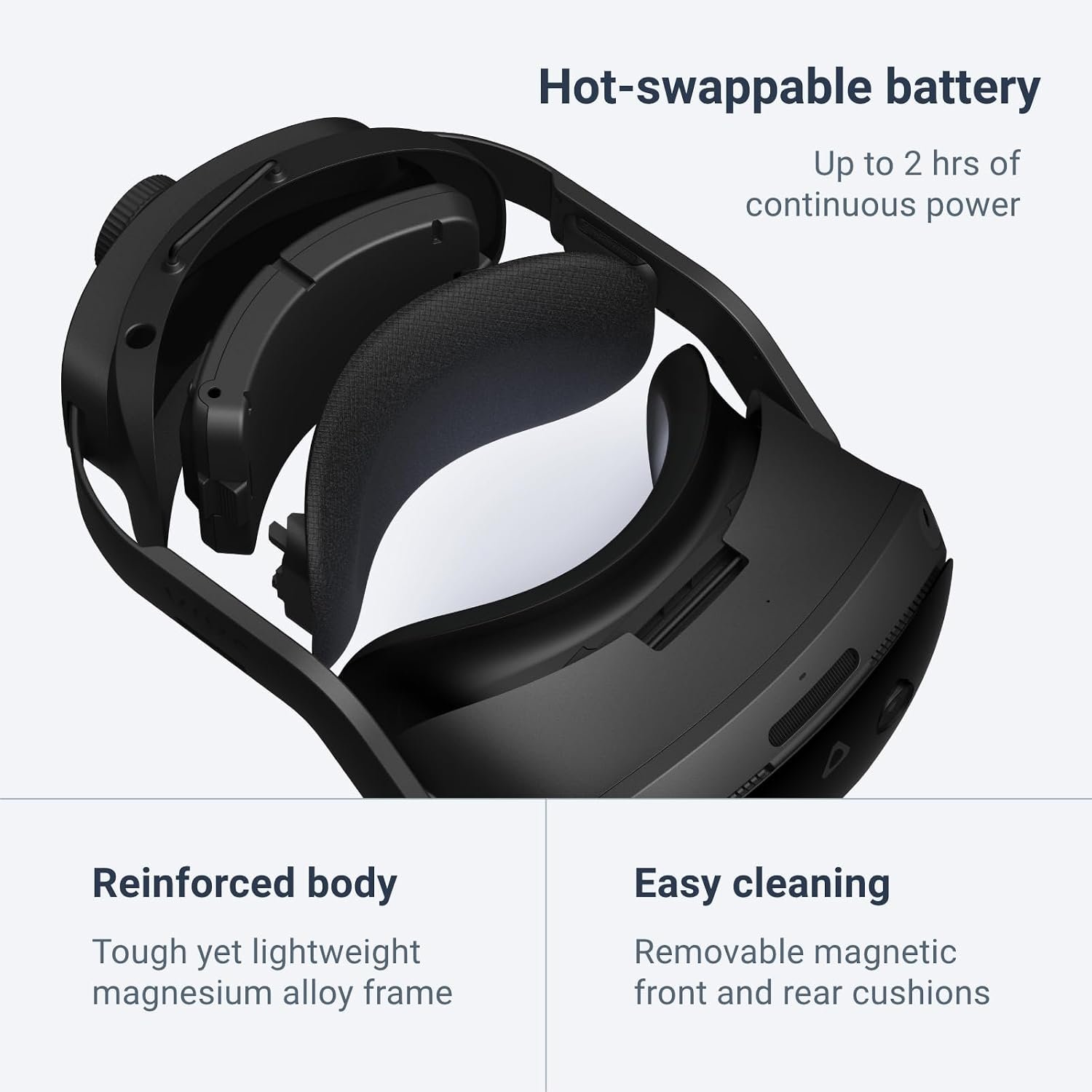 HTC VIVE Focus Vision – Mixed Reality & PC VR Headset with Controllers 5 HTC VIVE Focus Vision – Mixed Reality & PC VR Headset with Controllers 5