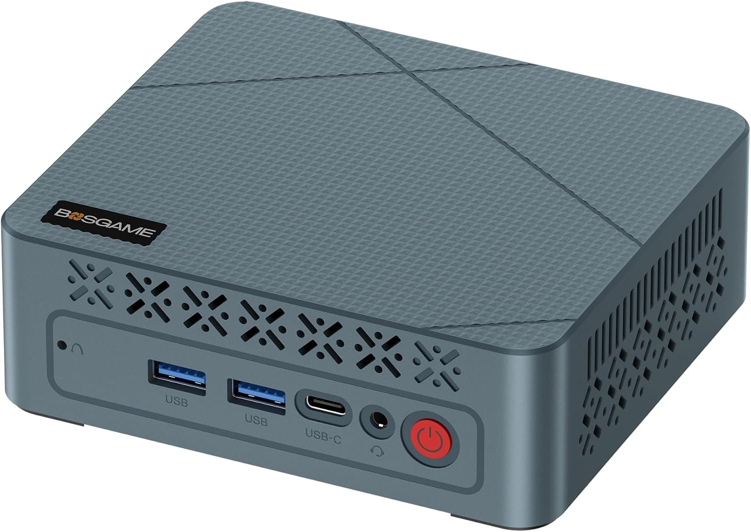 BOSGAME E4 Air Mini PC – AMD Ryzen 5 3500U, 8GB DDR4, 256GB SSD