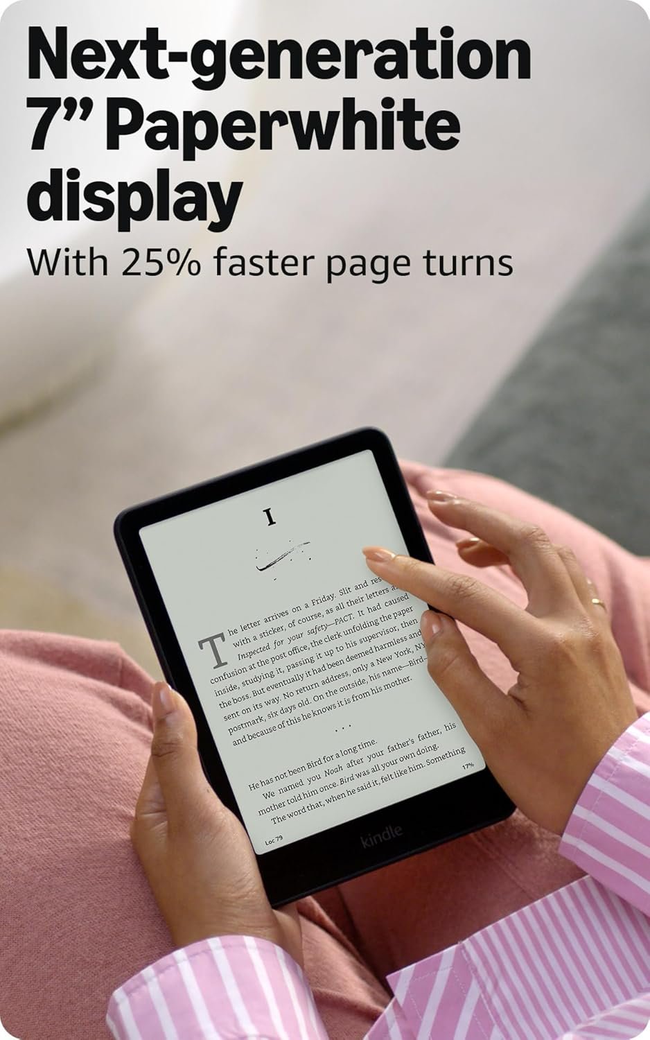 Amazon Kindle Paperwhite 16GB (2024) 7" Glare-Free Display 3 Amazon Kindle Paperwhite 16GB (2024) 7" Glare-Free Display 3