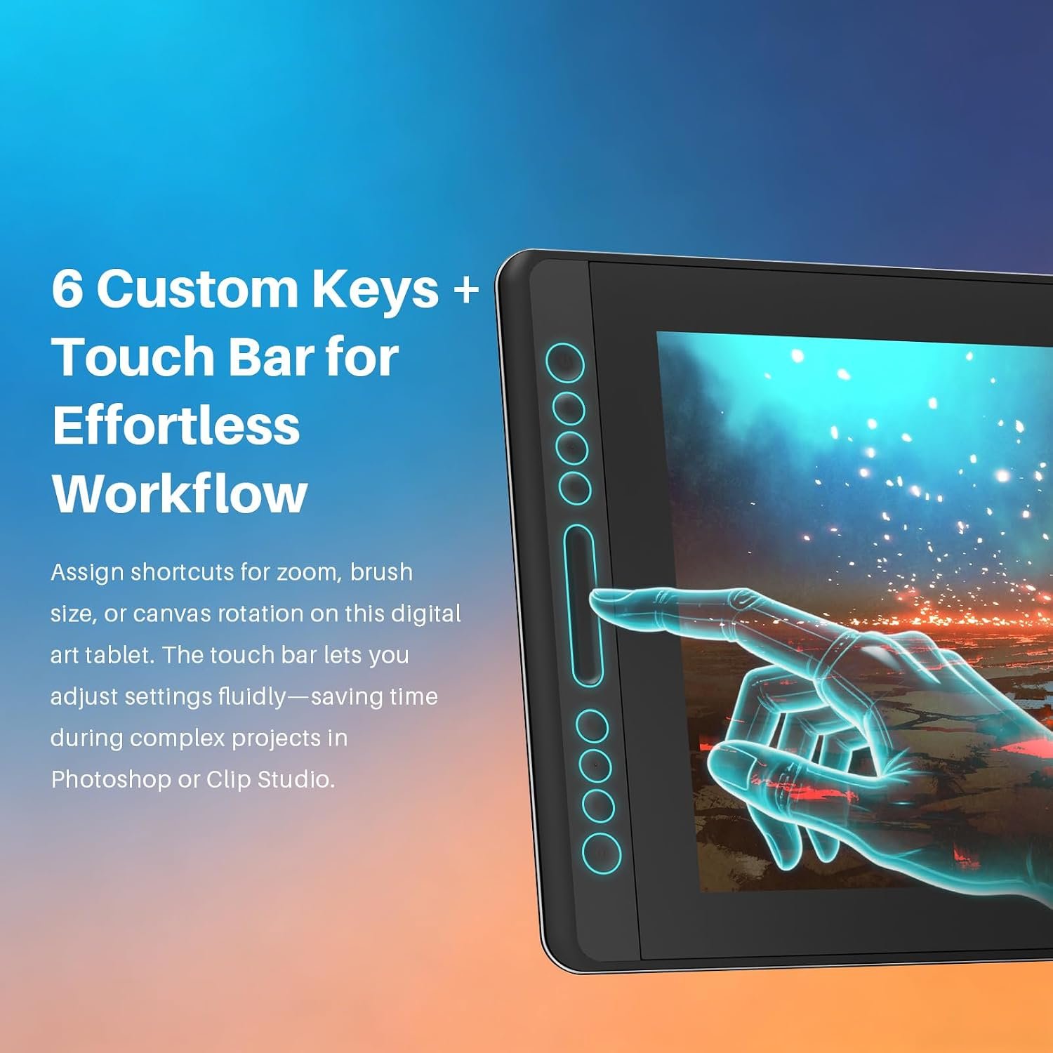 HUION Kamvas Pro 16 15.6" Drawing Tablet with Screen 4 HUION Kamvas Pro 16 15.6" Drawing Tablet with Screen 4