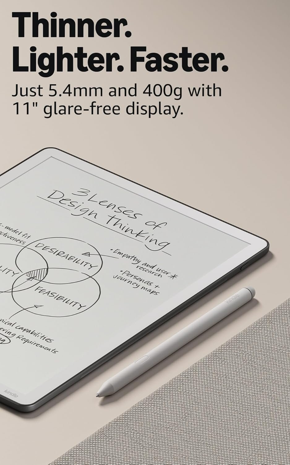 Amazon Kindle Scribe (Newest Model) 11" E-Ink Notebook 3 Amazon Kindle Scribe (Newest Model) 11" E-Ink Notebook 3