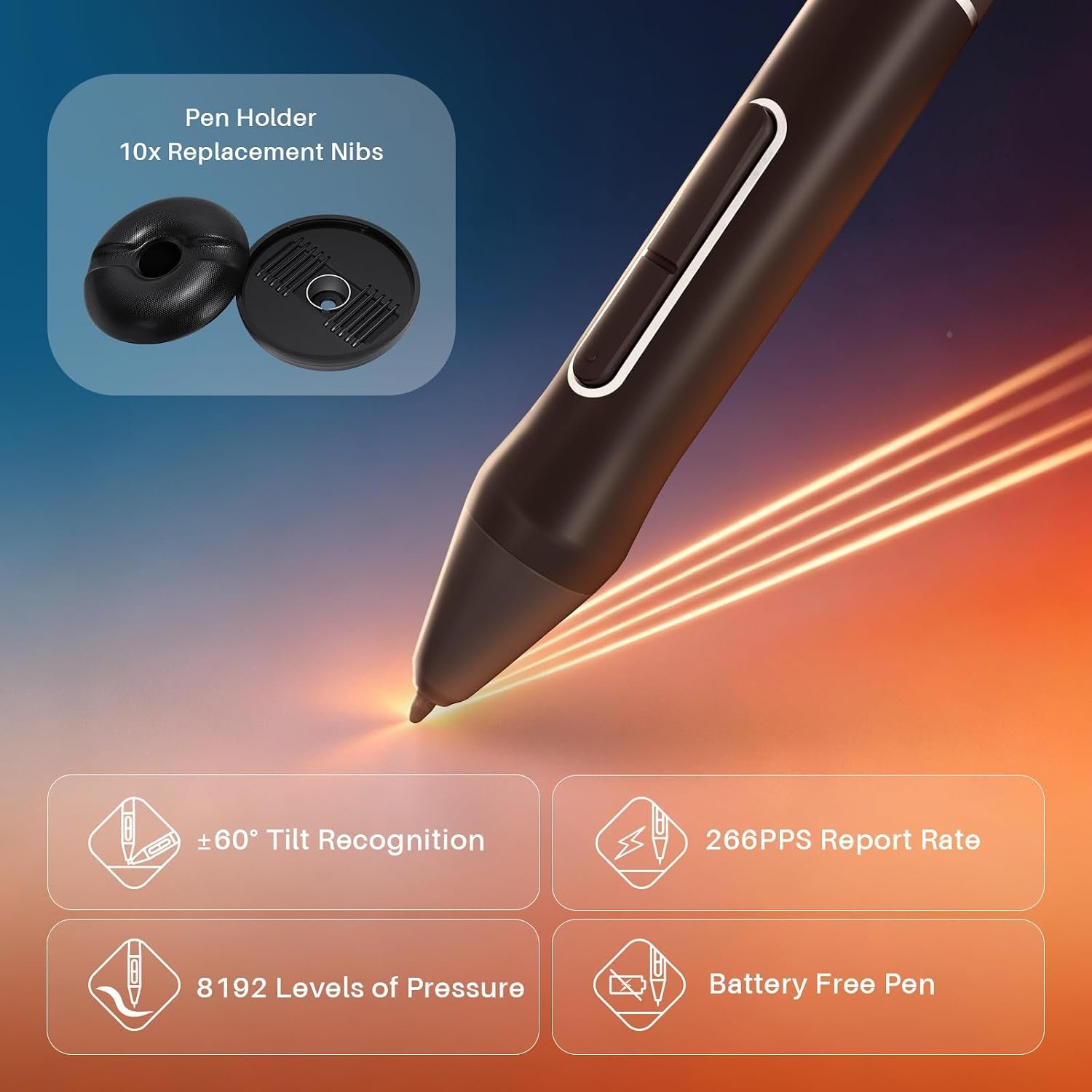 HUION Kamvas Pro 16 15.6" Drawing Tablet with Screen 5 HUION Kamvas Pro 16 15.6" Drawing Tablet with Screen 5