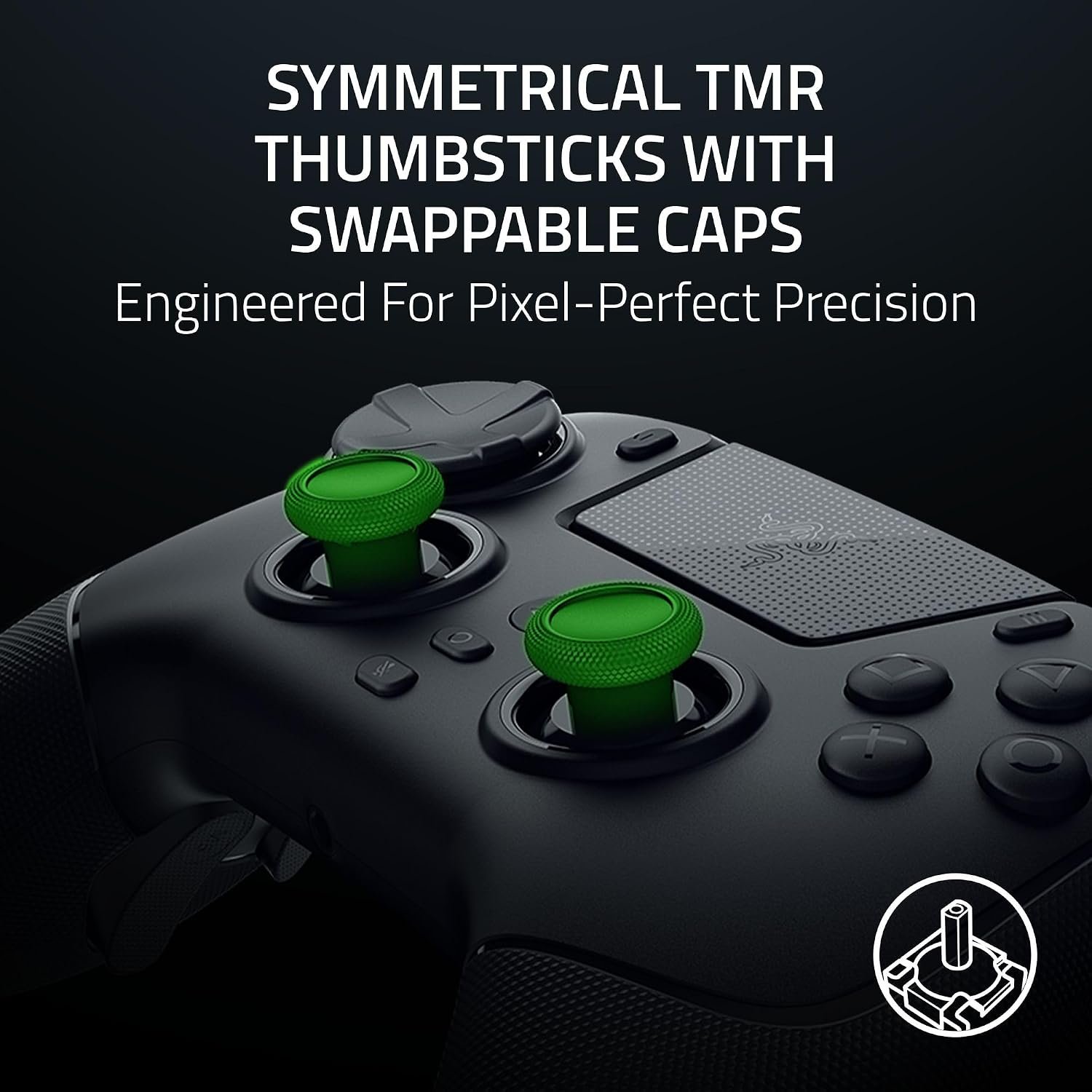 Razer Raiju V3 Pro Wireless Esports Controller for PS5 & PC 3 Razer Raiju V3 Pro Wireless Esports Controller for PS5 & PC 3