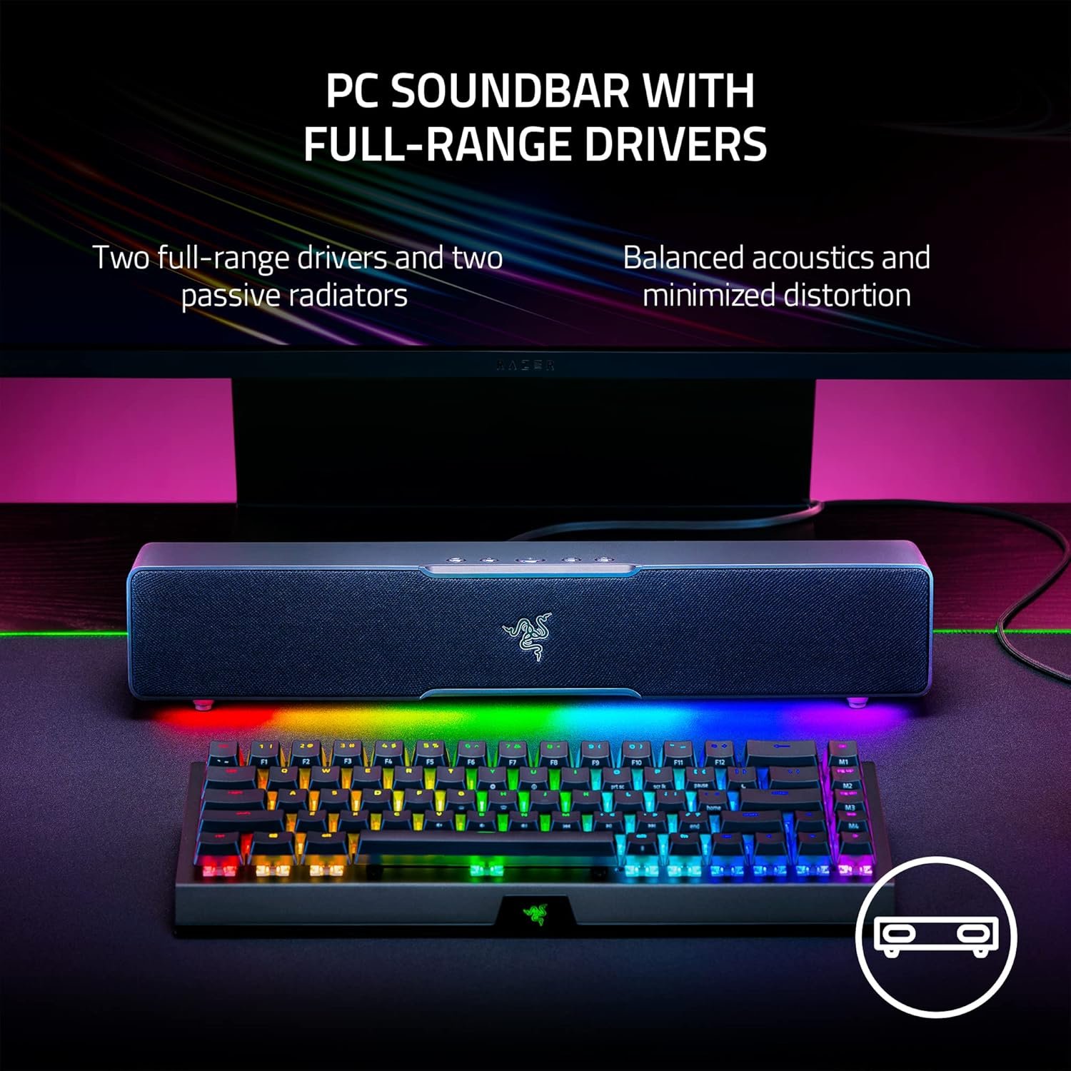 Razer Leviathan V2 X PC Soundbar with RGB 2 Razer Leviathan V2 X PC Soundbar with RGB 2