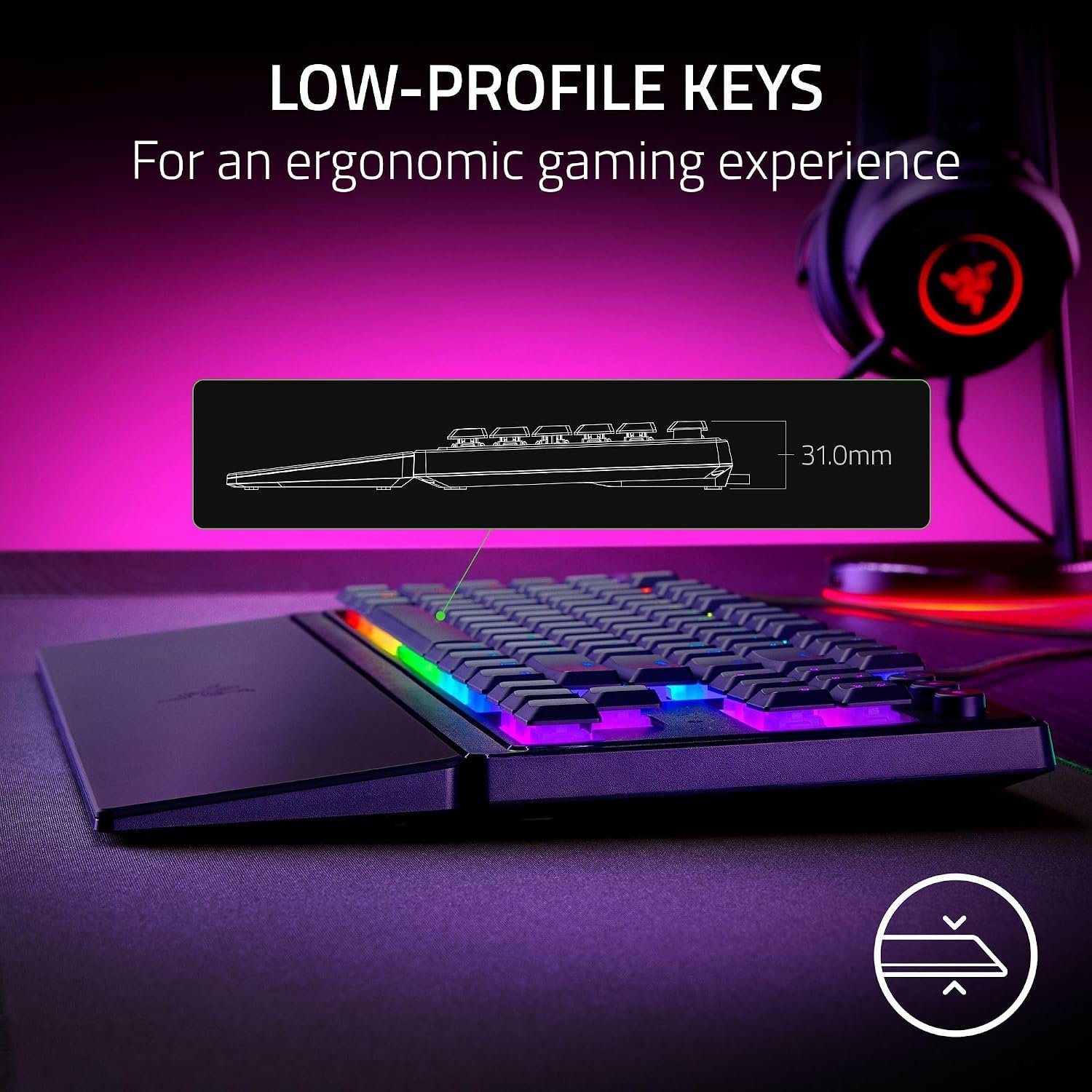Razer Ornata V3 Tenkeyless Low-Profile Gaming Keyboard – Cinnamoroll Edition 2 Razer Ornata V3 Tenkeyless Low-Profile Gaming Keyboard – Cinnamoroll Edition 2