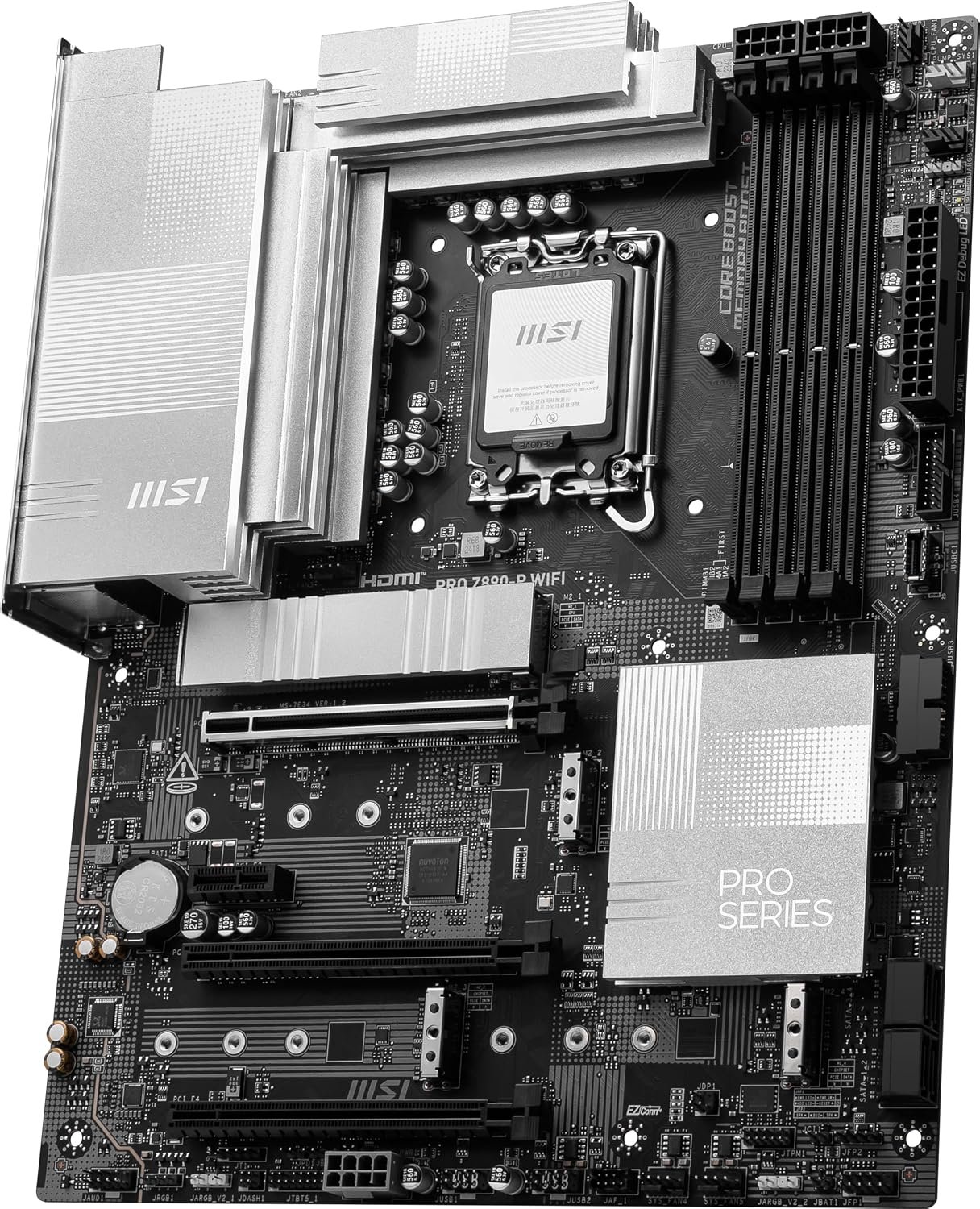 MSI PRO Z890-P WIFI Intel LGA 1851 ATX Motherboard (DDR5, Wi-Fi 7) 3 MSI PRO Z890-P WIFI Intel LGA 1851 ATX Motherboard (DDR5, Wi-Fi 7) 3