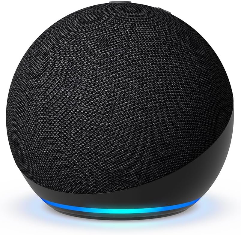 Amazon Echo Dot (5th Gen, 2022) Smart Speaker with Alexa - Charcoal 2 أمازون Echo Dot الجيل الخامس - صورة 2