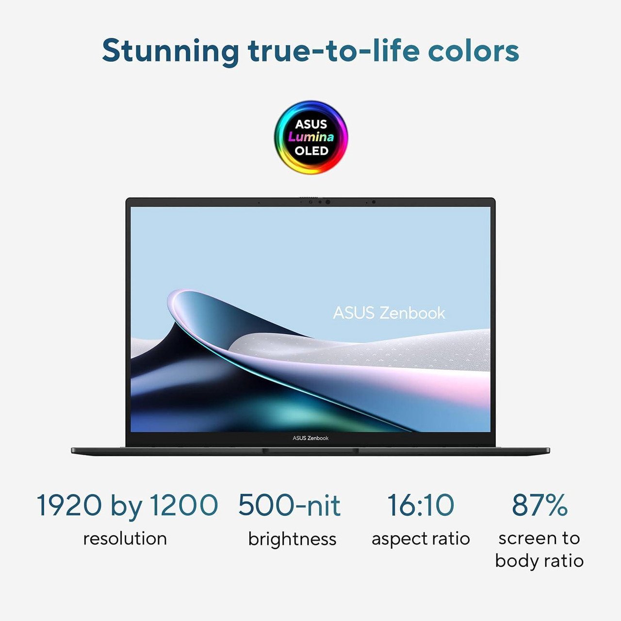 ASUS Zenbook 14 OLED UX3405 Core Ultra 9 285H 32GB 1TB 14" Touch 3 ASUS Zenbook 14 OLED Ultra 9 285H - صورة 3