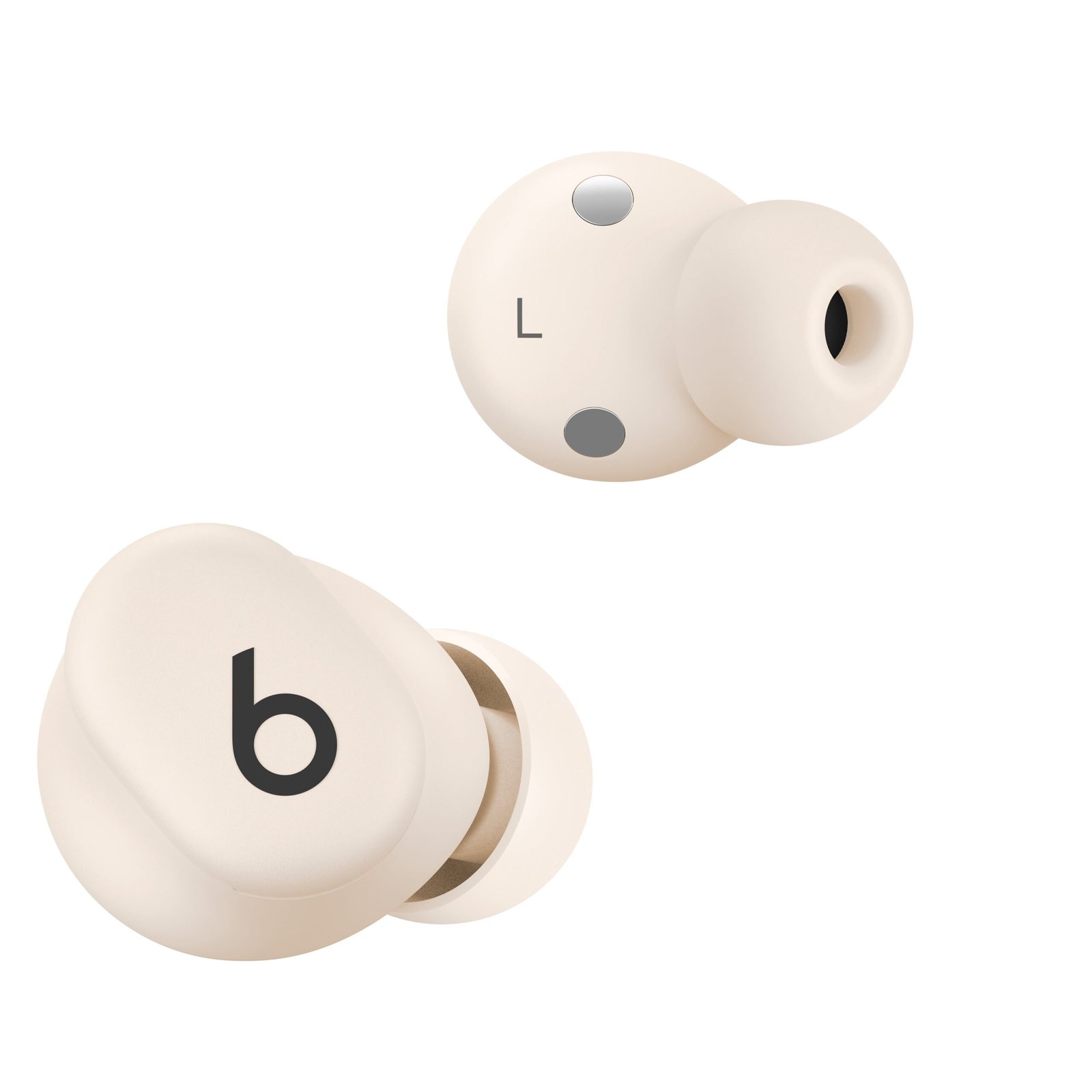 Beats Solo Buds True Wireless Earbuds - Ivory 3 سماعات Beats Solo Buds لون Ivory - صورة 3