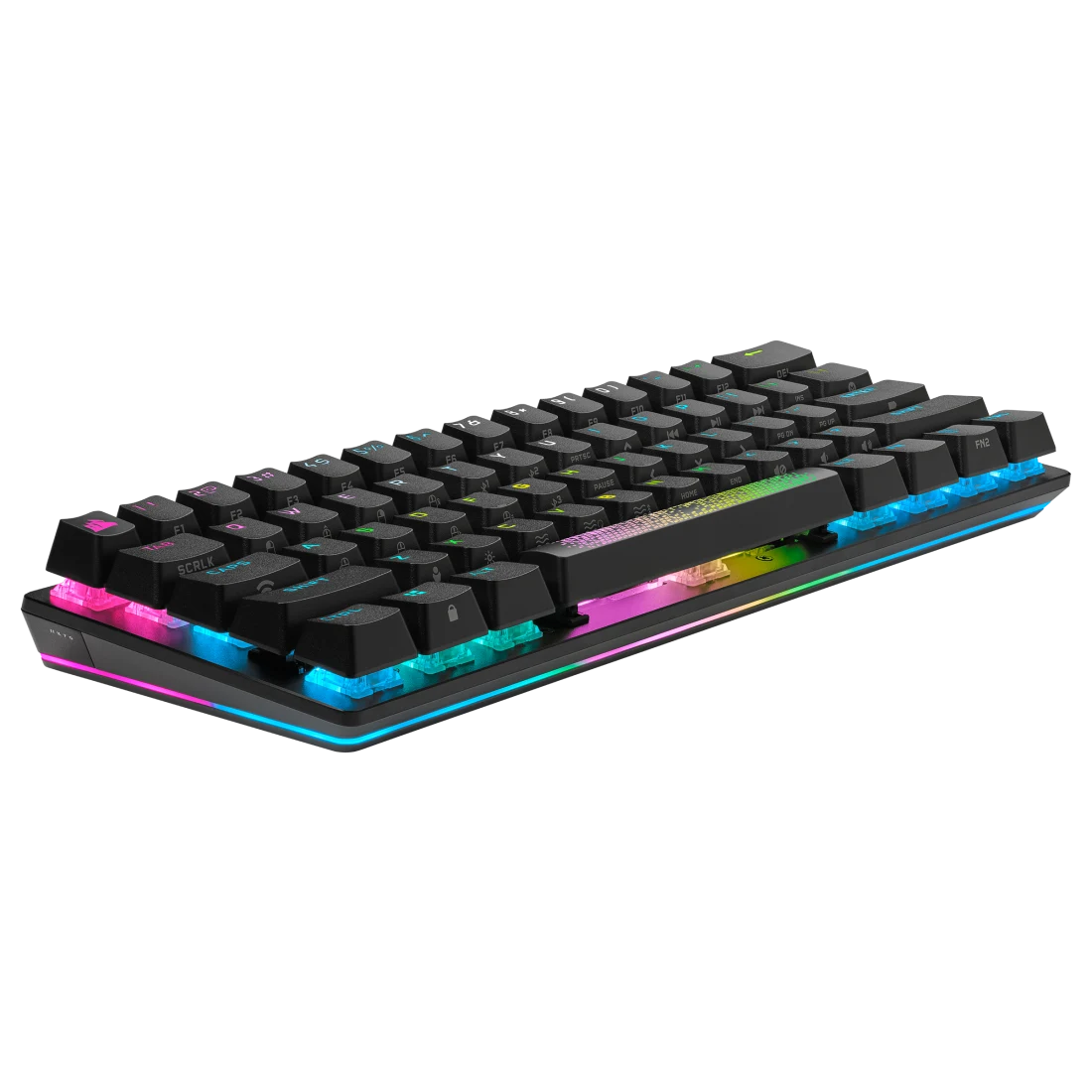 CORSAIR K70 PRO MINI WIRELESS 60% RGB Mechanical Gaming Keyboard - Cherry MX Red, Black 3 كيبورد Corsair K70 PRO MINI WIRELESS 60% - صورة 3