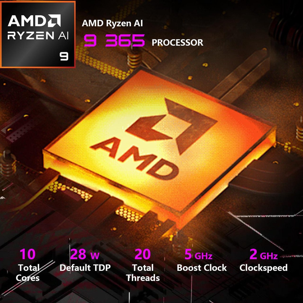HP OMEN 17.3" FHD 144Hz Gaming Laptop Ryzen AI 9 365 RTX 5060 32GB 1TB SSD 4 لابتوب HP OMEN 17 RTX 5060 Ryzen AI 9 - صورة 4