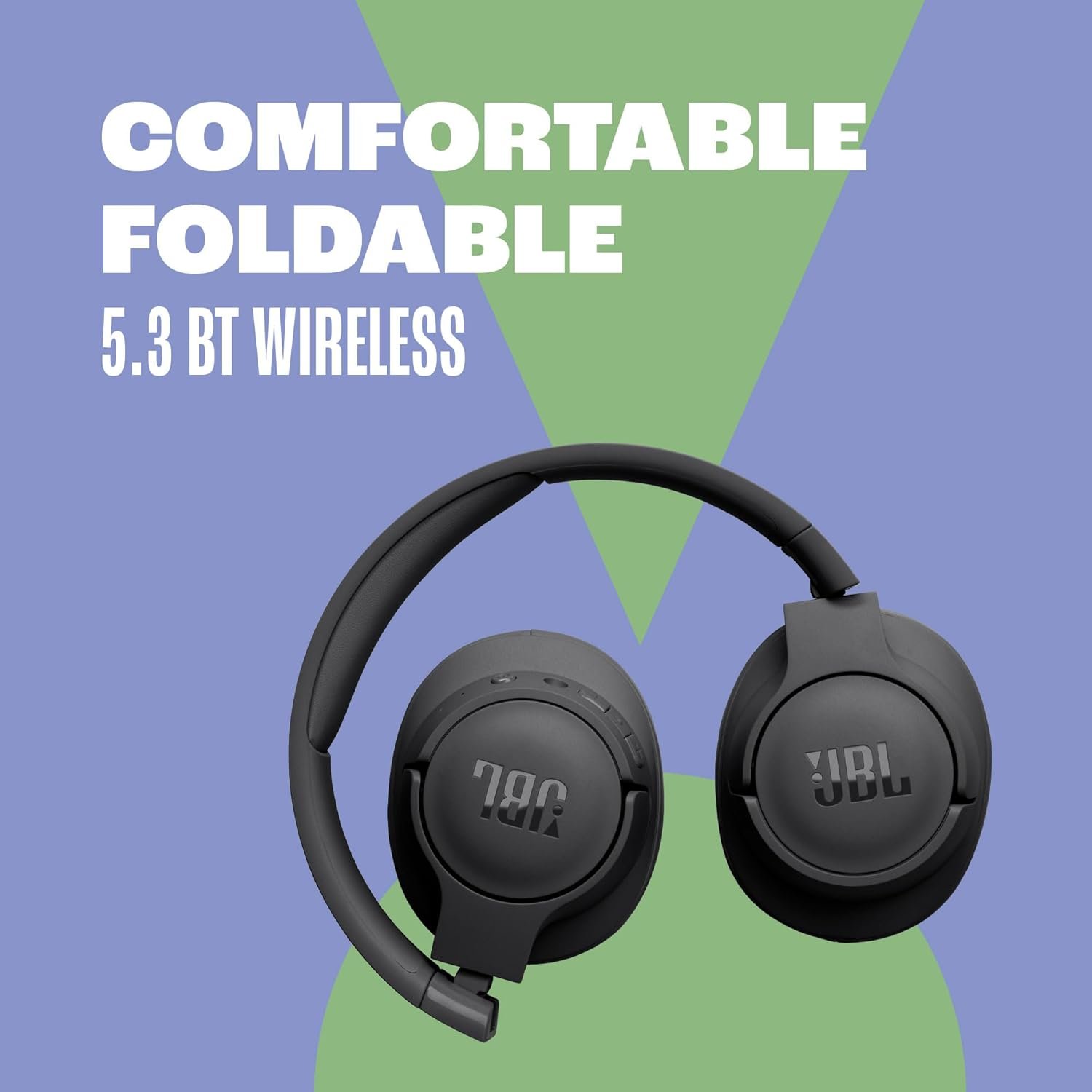 JBL Tune 720BT Wireless Over-Ear Headphones - Black 3 سماعة JBL Tune 720BT لاسلكية - صورة 3