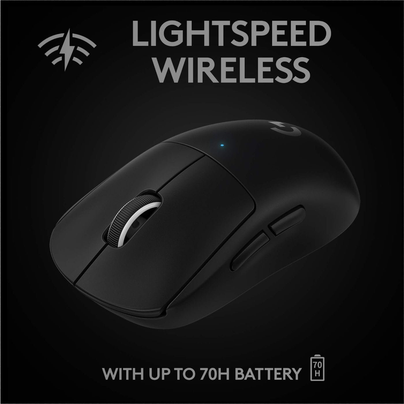 Logitech G PRO X SUPERLIGHT Wireless Gaming Mouse - Black 4 Logitech G PRO X SUPERLIGHT أسود - صورة 4