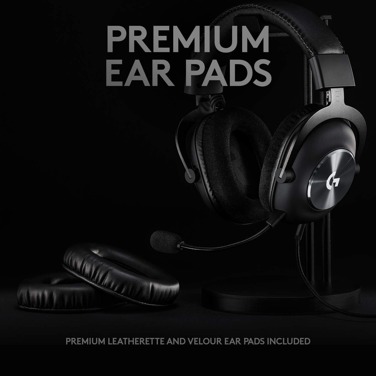 Logitech G PRO X Wired Gaming Headset with Blue VO!CE - Black 4 سماعة Logitech G PRO X للألعاب - صورة 4