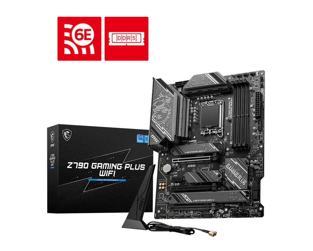 لوحة أم MSI Z790 GAMING PLUS WIFI DDR5