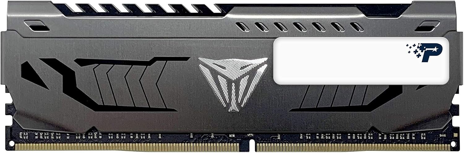 Patriot Viper Steel 16GB (1x16GB) DDR4 3200MHz CL16 Desktop Memory (PVS416G320C6) 2 رام Patriot Viper Steel 16GB DDR4 3200 - صورة 2
