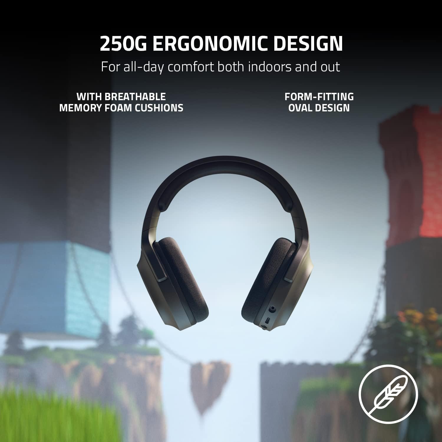 Razer Barracuda X Wireless Gaming & Mobile Headset (2.4GHz + Bluetooth) - Black 3 سماعة Razer Barracuda X لاسلكية - صورة 3