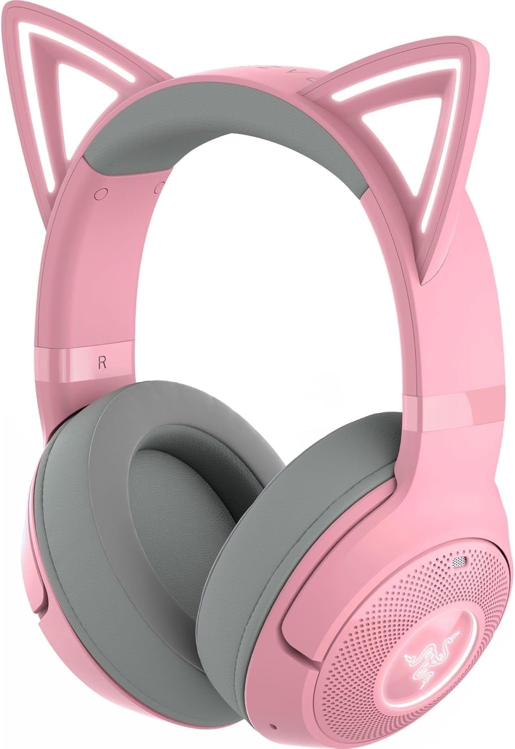 Razer Kraken Kitty V2 USB Wired RGB Gaming Headset - Quartz Pink 2 سماعة Razer Kraken Kitty V2 Quartz - صورة 2