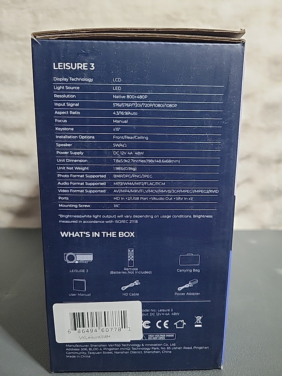 VANKYO Leisure 3 Mini LED Projector (1080P Supported, up to 200") 2 VANKYO Leisure 3 Mini LED Projector (1080P Supported, up to 200") 2